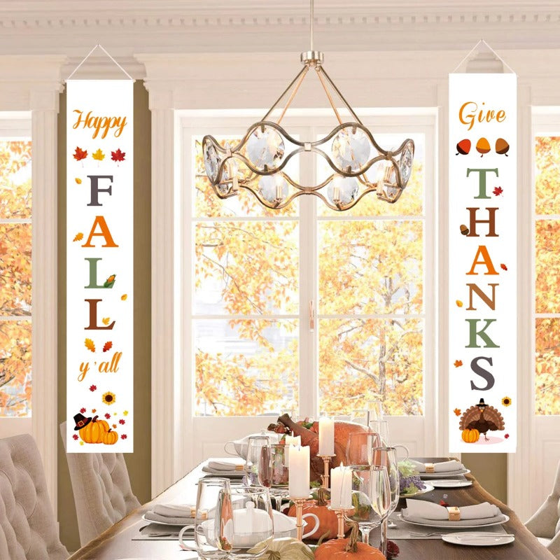 Happy Fall Porch Signs Fall Decorations for Home Outdoor