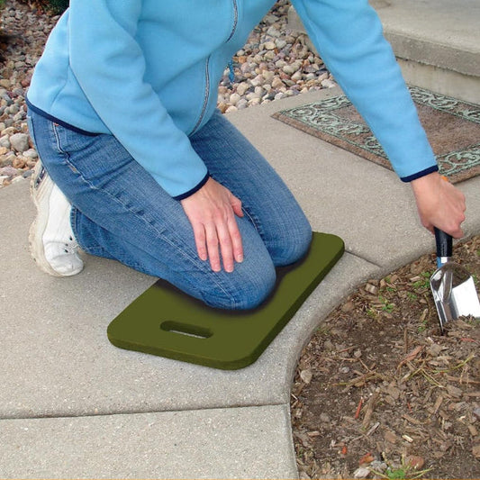 Garden Kneeling Pad – Thick Foam Cushion with Handle for Gardening Cleaning and Work