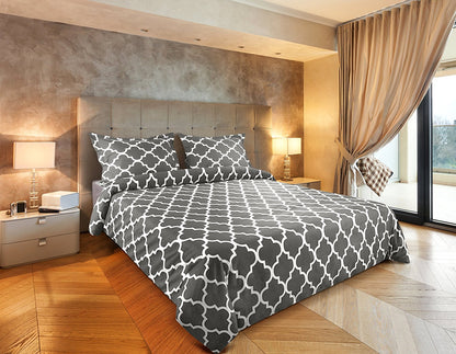 Luxurious Brushed Velvet Microfiber Duvet Cover Set
