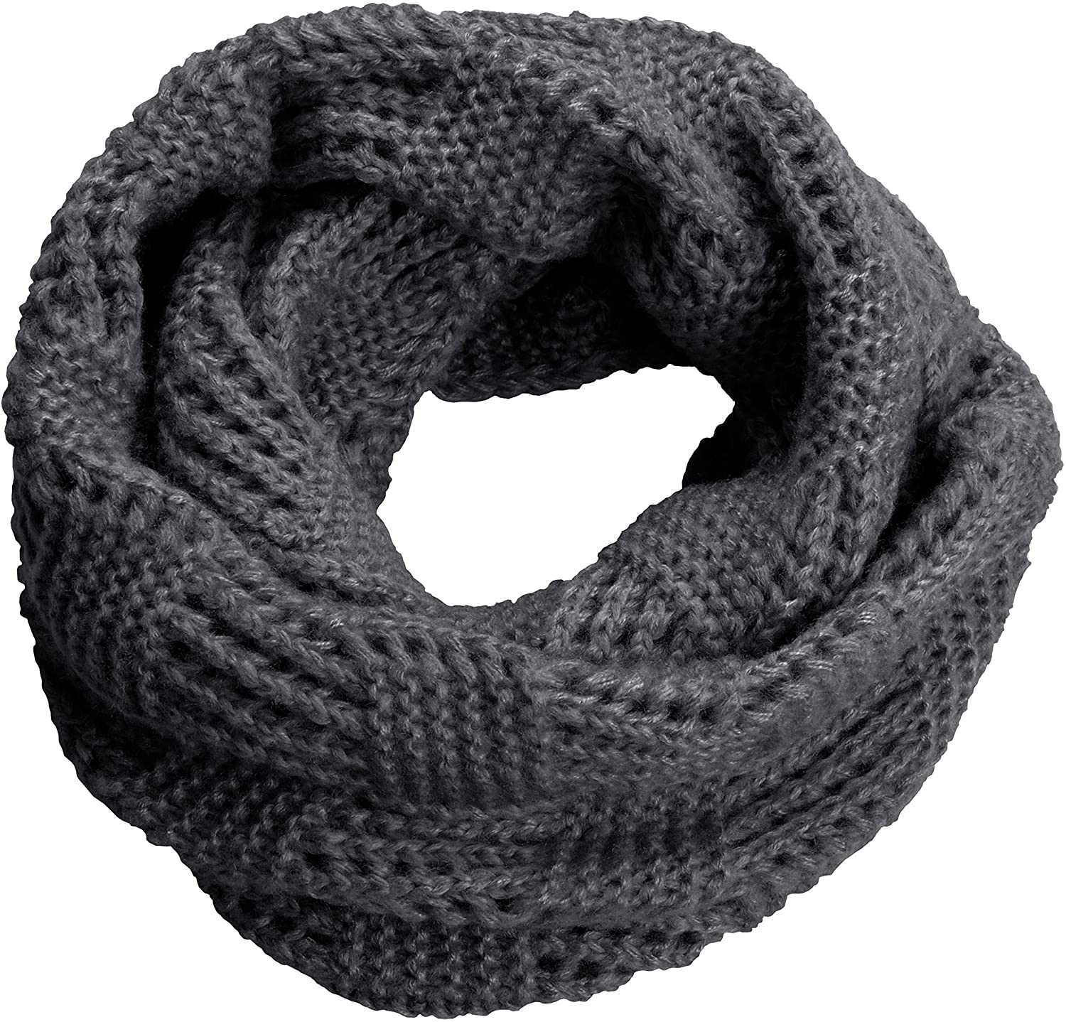 NEOSAN Women's Men Thick Winter Knitted Infinity Circle Loop Scarf