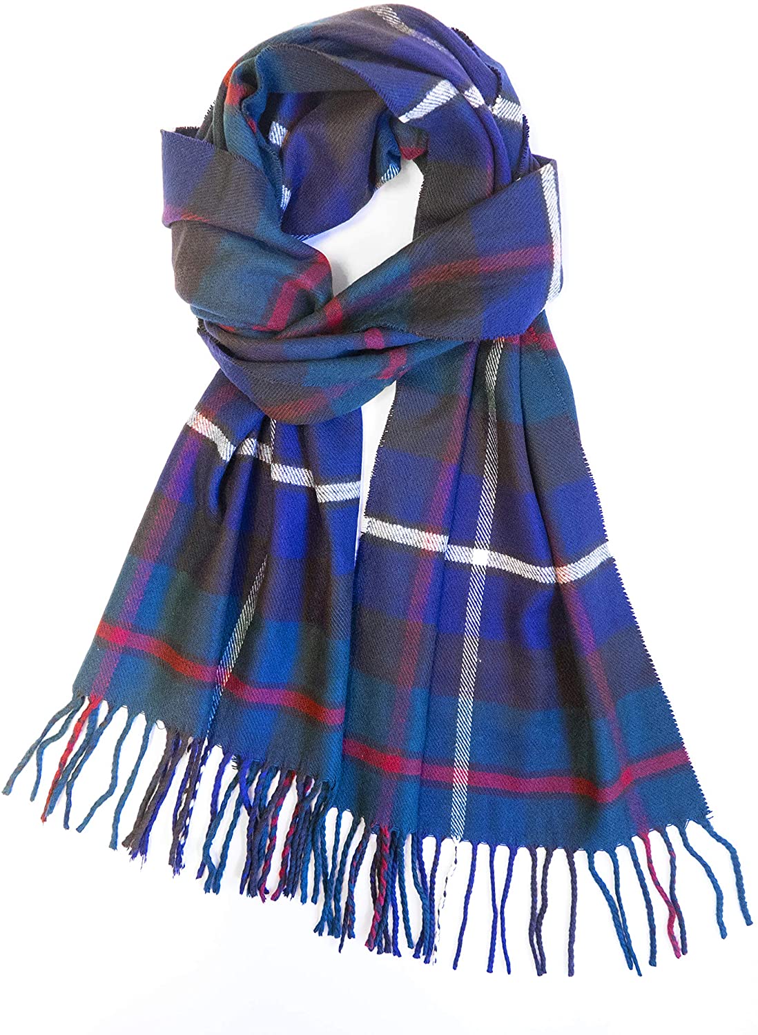 Calvia Cashmere Feel Scarf - Super Soft & Warm for Winter - Elegant Looks for Women & Men
