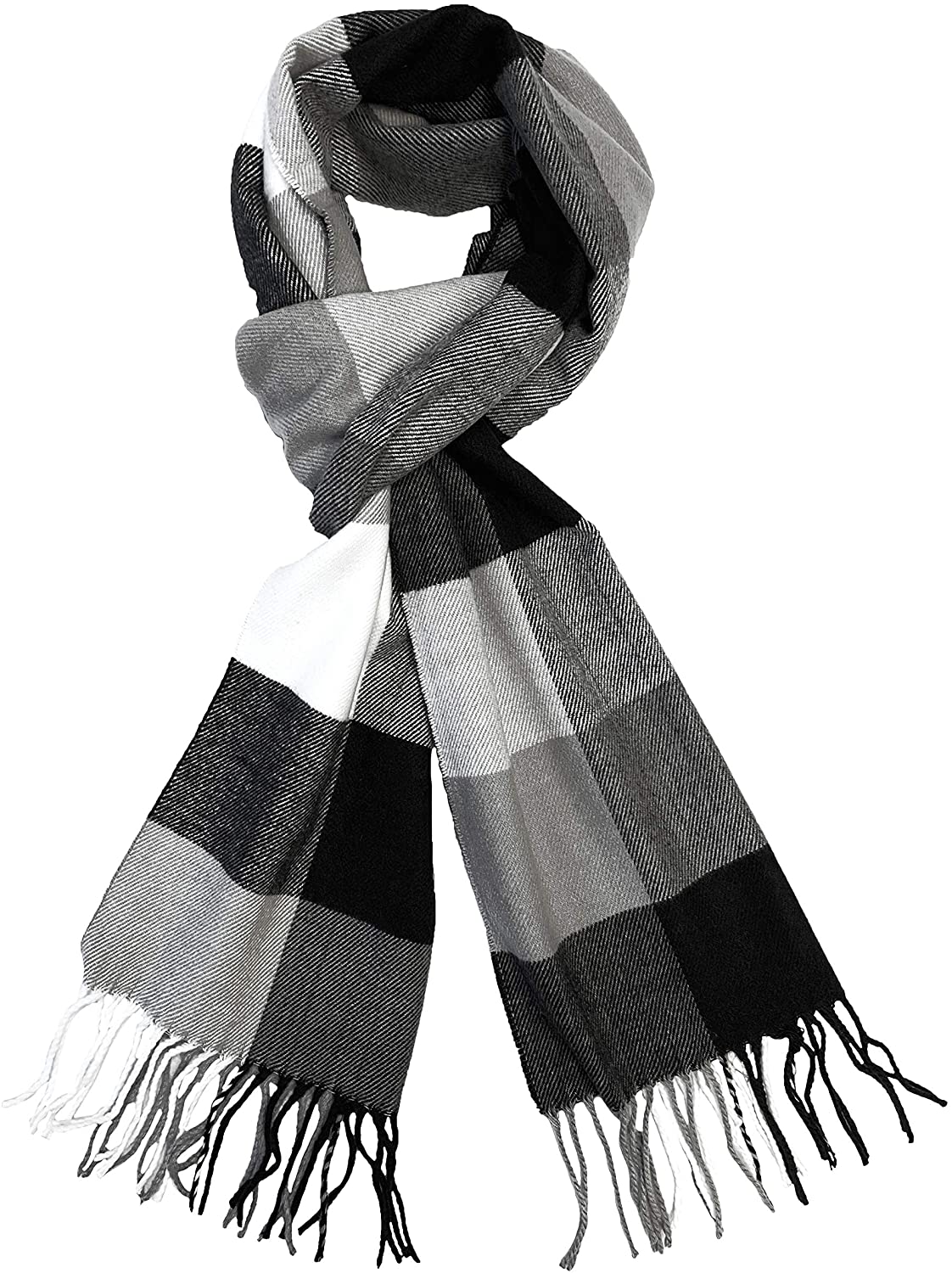 Calvia Cashmere Feel Scarf - Super Soft & Warm for Winter - Elegant Looks for Women & Men