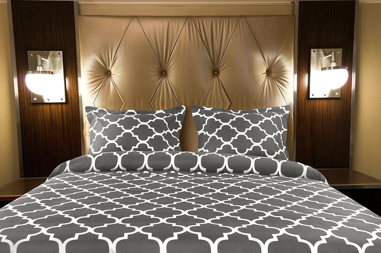 Utopian Luxurious Brushed Velvet Microfiber Duvet Cover Set