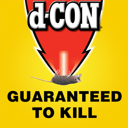 D-Con Refillable Corner Fit Mouse Bait Station, 1 Trap + 10 Baits