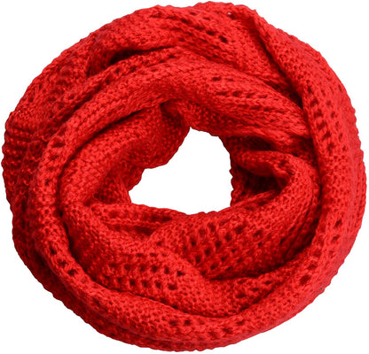 NEOSAN Women's Men Thick Winter Knitted Infinity Circle Loop Scarf