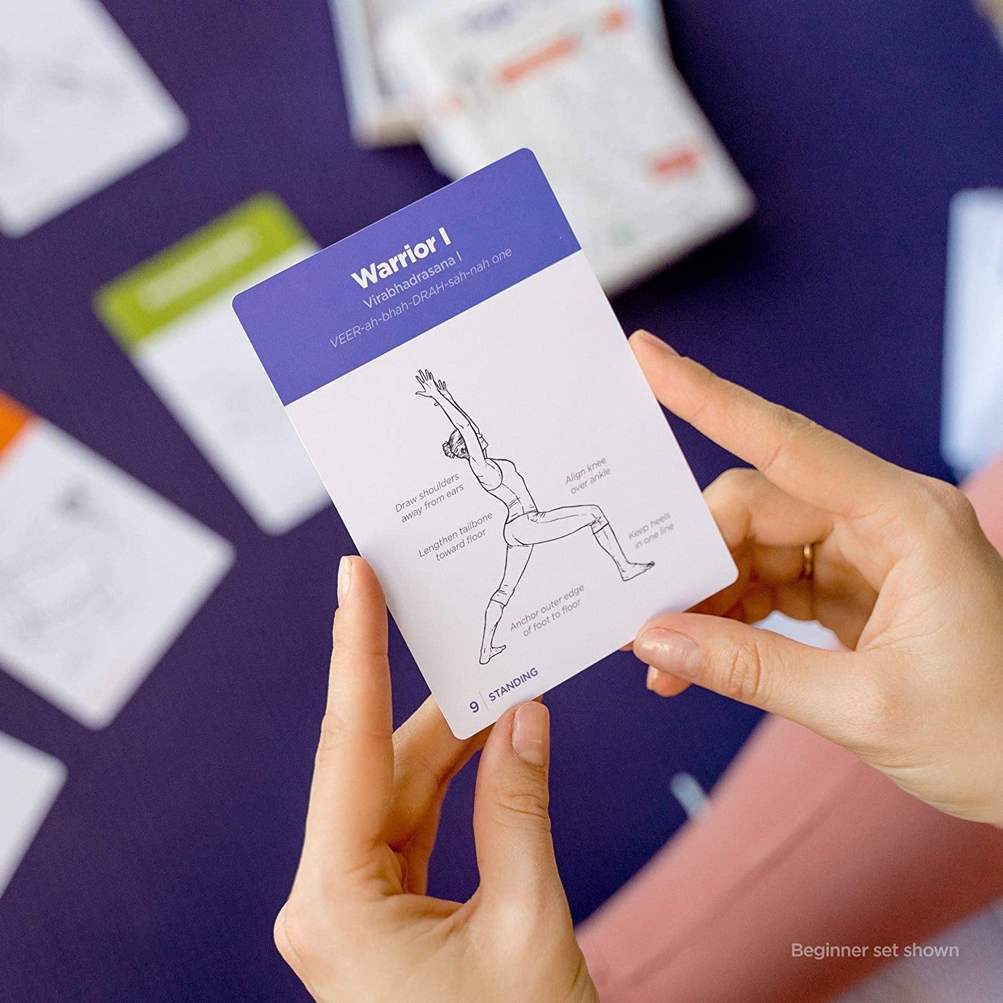 WorkoutLabs Yoga Cards II – Intermediate: Professional Visual Study, Class Sequencing & Practice Guide Vol.2 · Plastic Yoga Flash Cards/Yoga Deck with Sanskrit
