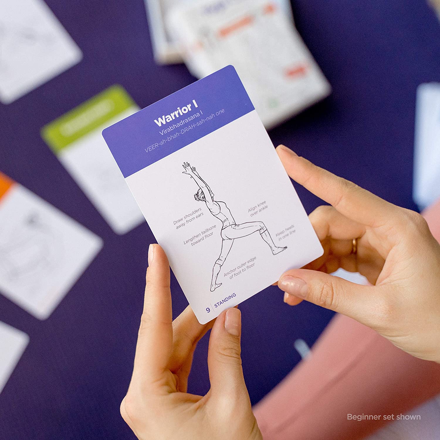 WorkoutLabs Yoga Cards II – Intermediate: Professional Visual Study, Class Sequencing & Practice Guide Vol.2 · Plastic Yoga Flash Cards/Yoga Deck with Sanskrit