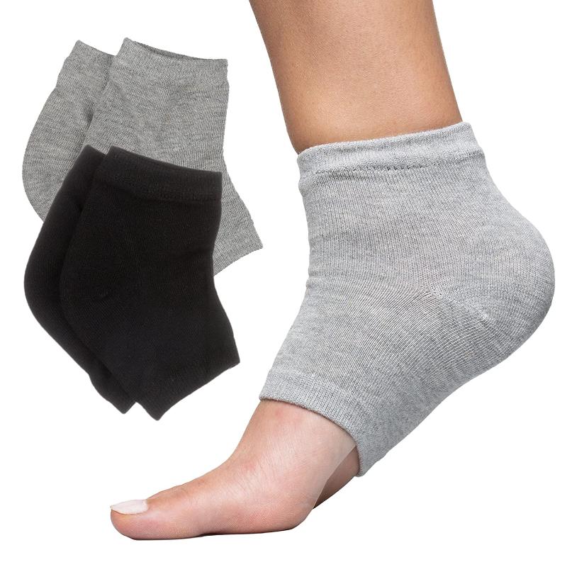 2 Pack Moisturizing Heel Socks