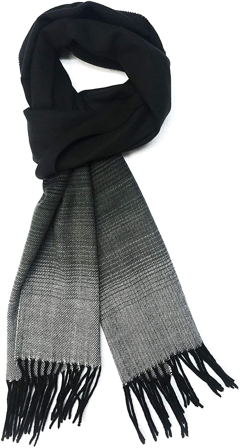 Calvia Cashmere Feel Scarf - Super Soft & Warm for Winter - Elegant Looks for Women & Men