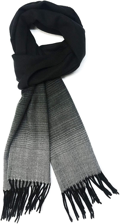 Calvia Cashmere Feel Scarf - Super Soft & Warm for Winter - Elegant Looks for Women & Men
