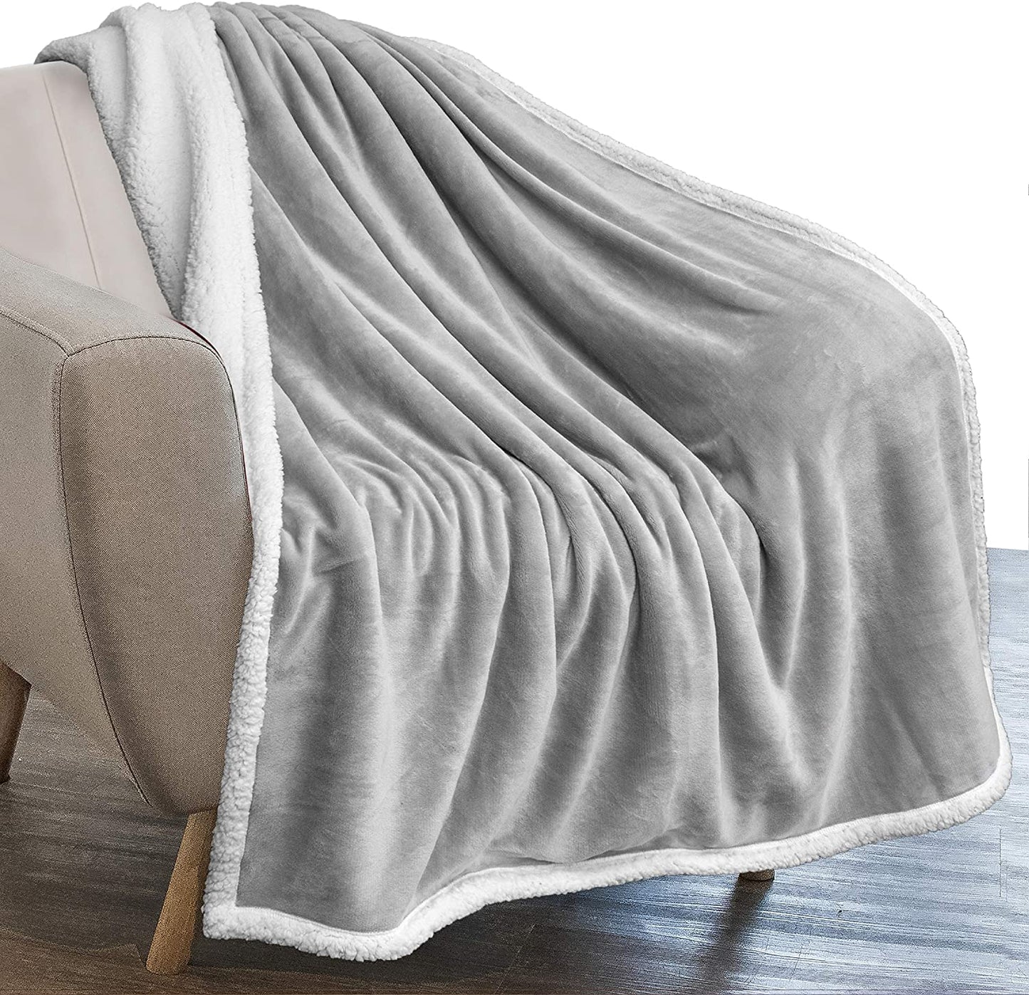 Twin Plush Sherpa Blanket