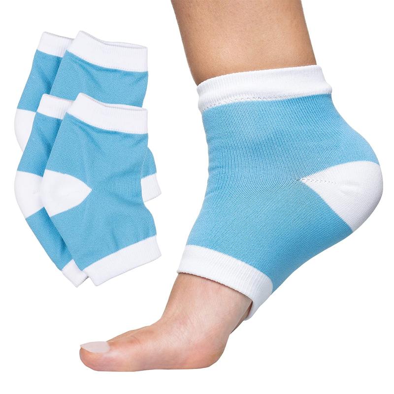 2 Pack Moisturizing Heel Socks