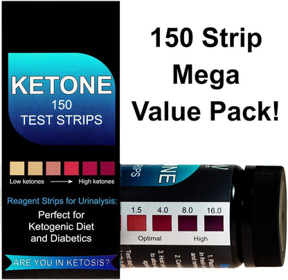 Ketosis Level Testing Strips 
