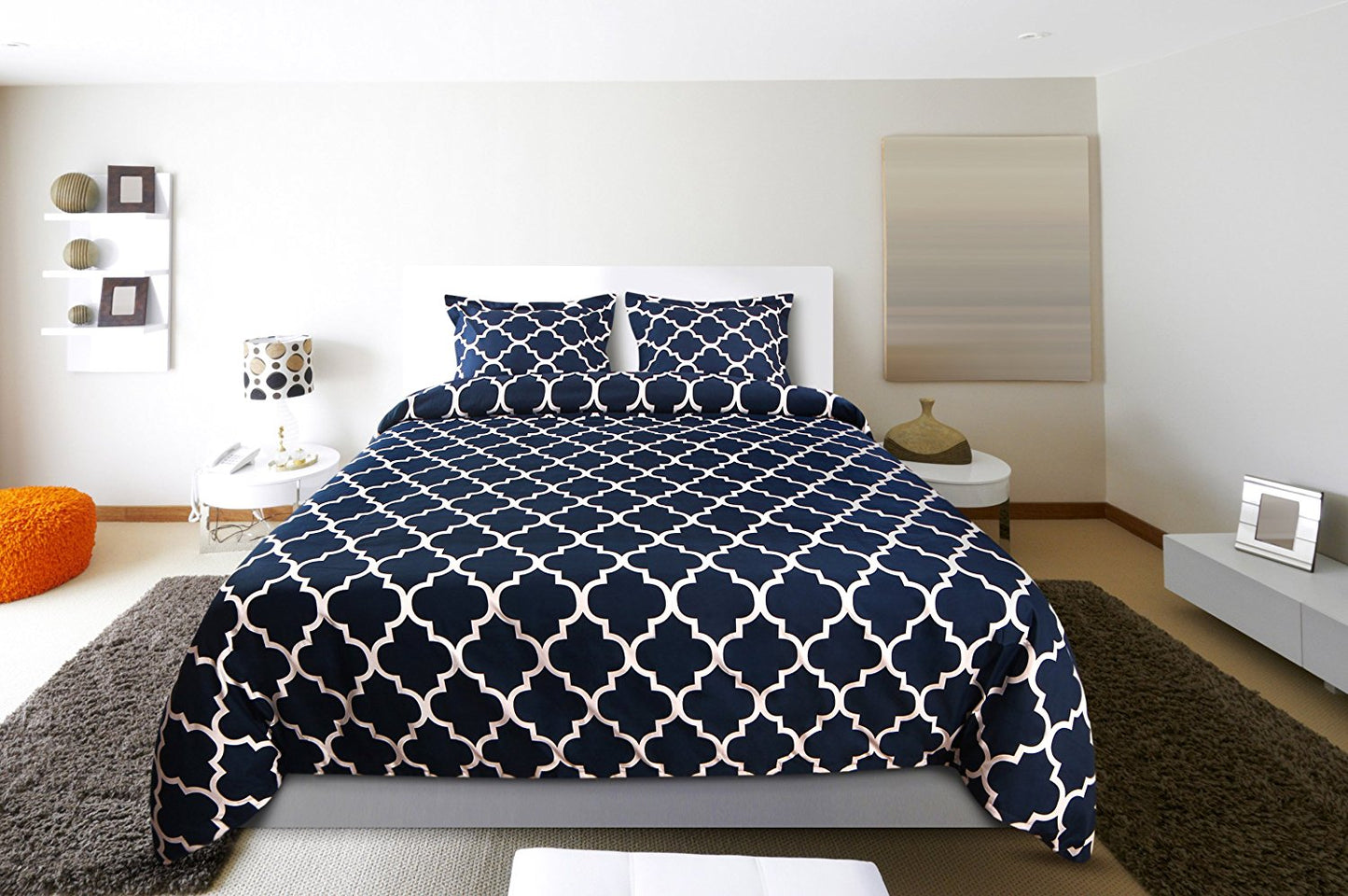 Luxurious Brushed Velvet Microfiber Duvet Cover Set