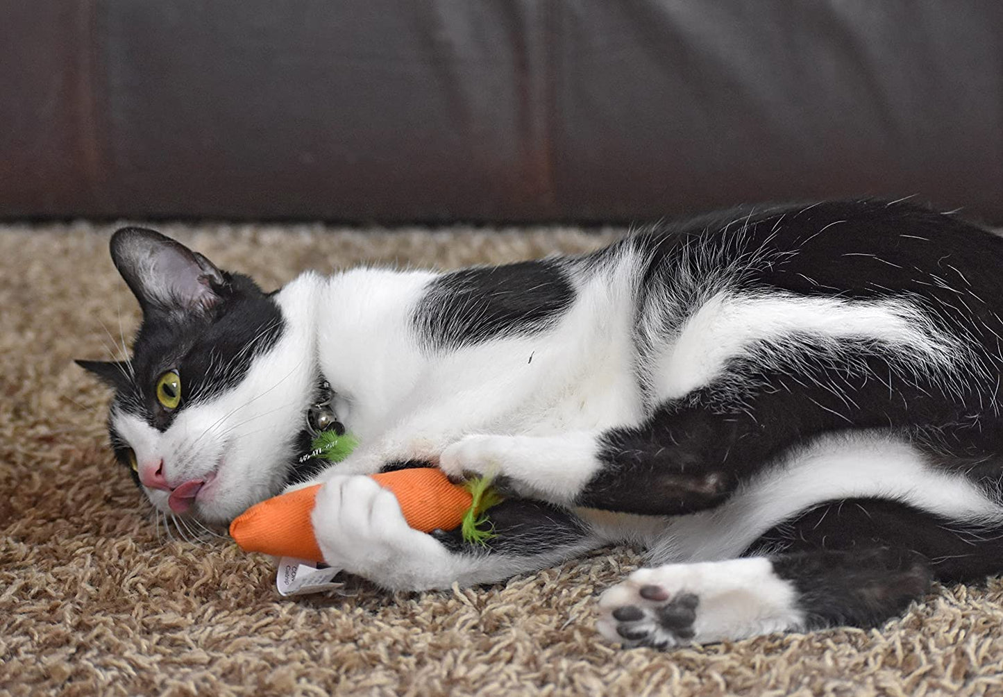 OurPets 100 Percent North American Catnip Filled Cat Toys (Interactive Cat Toys for Indoor Cats, Kitten Toy,Cat Chew Toy & Catnip Toys for Cats) Great for Cats who Enjoy Catnip & Interactive Cat Toys