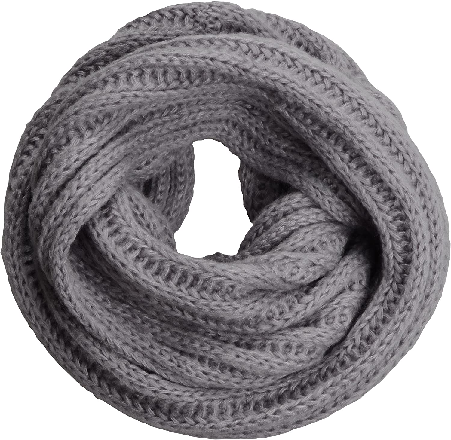 NEOSAN Women's Men Thick Winter Knitted Infinity Circle Loop Scarf