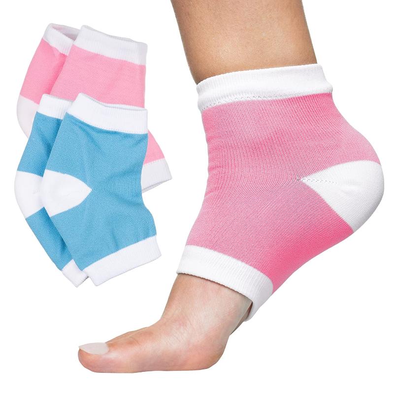2 Pack Moisturizing Heel Socks