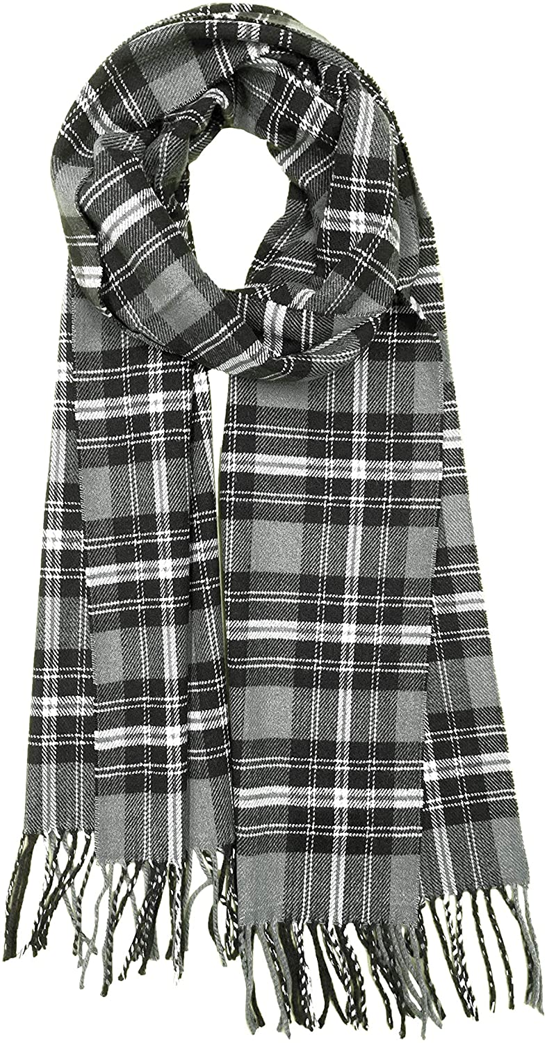 Calvia Cashmere Feel Scarf - Super Soft & Warm for Winter - Elegant Looks for Women & Men