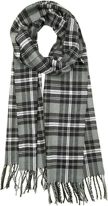 Calvia Cashmere Feel Scarf - Super Soft & Warm for Winter - Elegant Looks for Women & Men