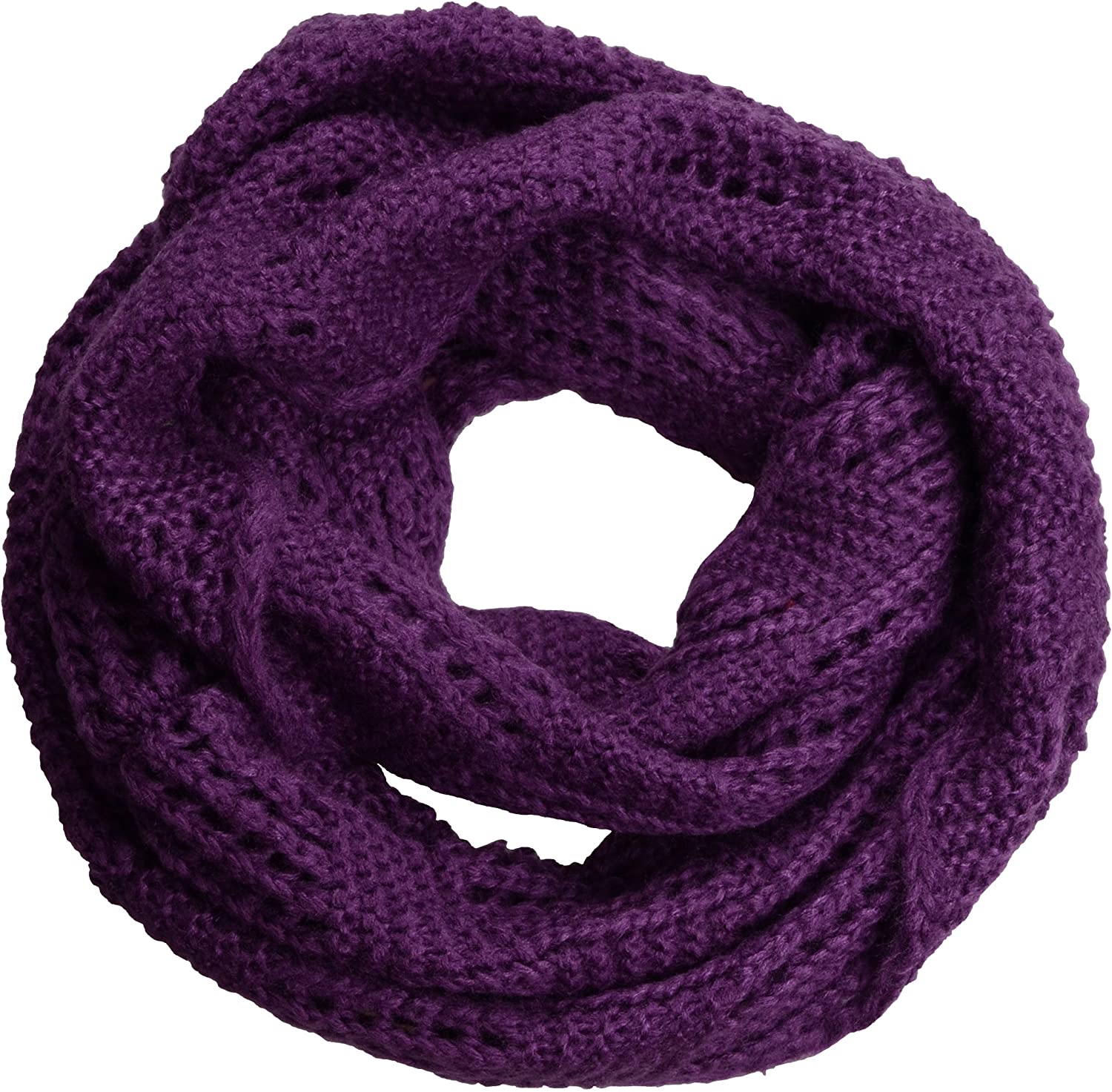 NEOSAN Women's Men Thick Winter Knitted Infinity Circle Loop Scarf