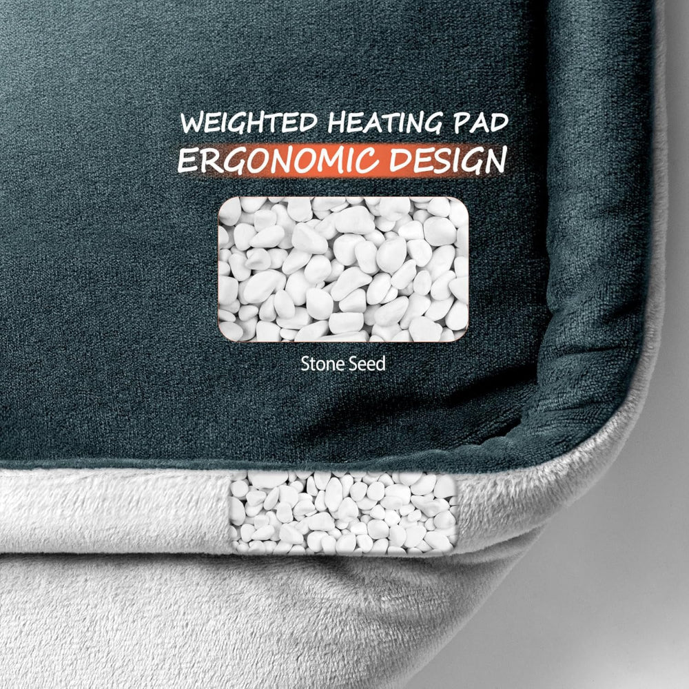 XL Neck & Shoulder Heating Pad – Weighted Heat Pad for Back Pain Relief, Gifts for Men & Women, Christmas, Birthday, Mother’s & Father’s Day