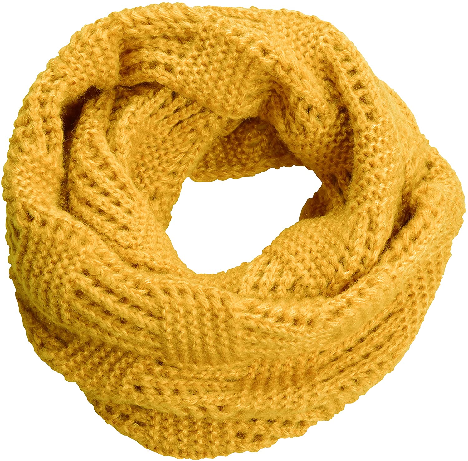 NEOSAN Women's Men Thick Winter Knitted Infinity Circle Loop Scarf