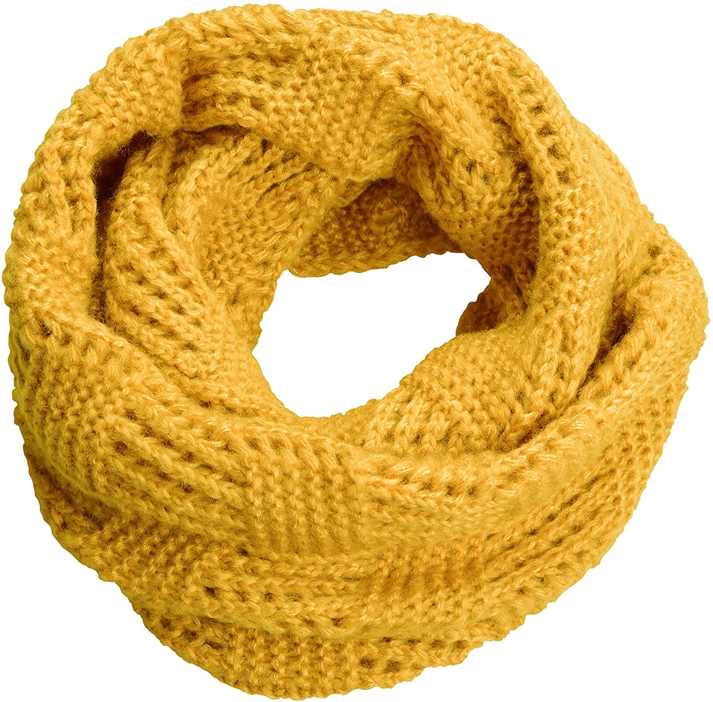 NEOSAN Women's Men Thick Winter Knitted Infinity Circle Loop Scarf