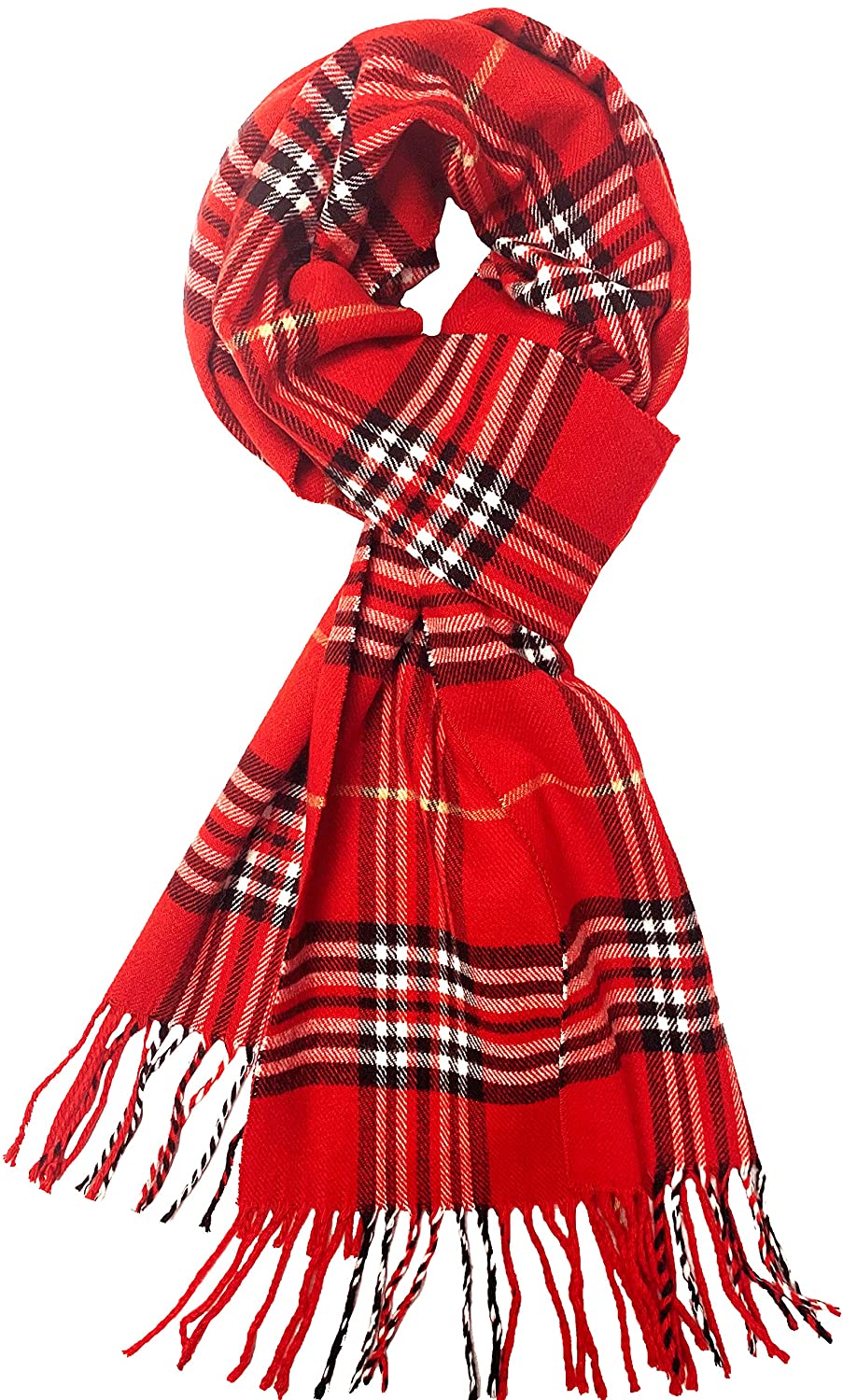 Calvia Cashmere Feel Scarf - Super Soft & Warm for Winter - Elegant Looks for Women & Men