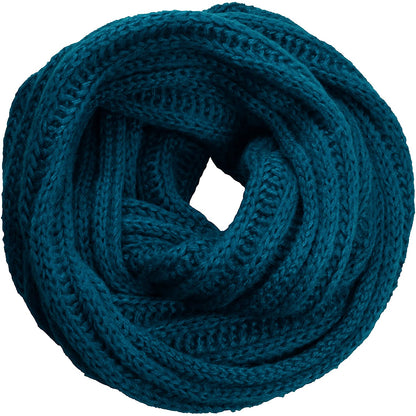 NEOSAN Women's Men Thick Winter Knitted Infinity Circle Loop Scarf