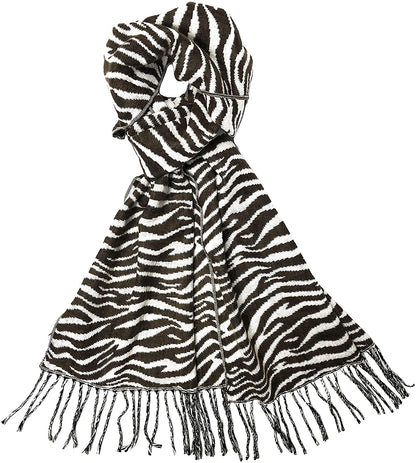 Calvia Cashmere Feel Scarf - Super Soft & Warm for Winter - Elegant Looks for Women & Men