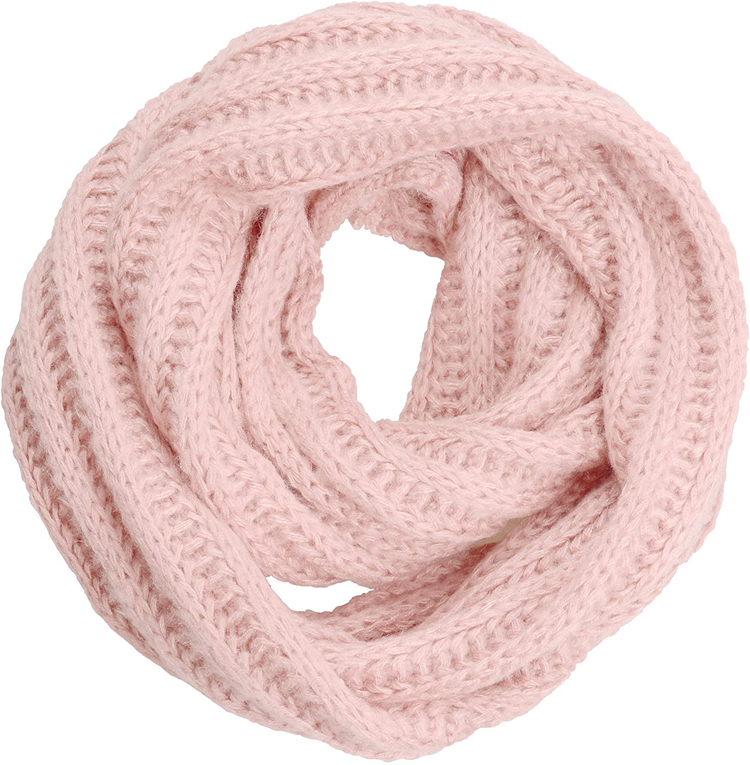 NEOSAN Women's Men Thick Winter Knitted Infinity Circle Loop Scarf