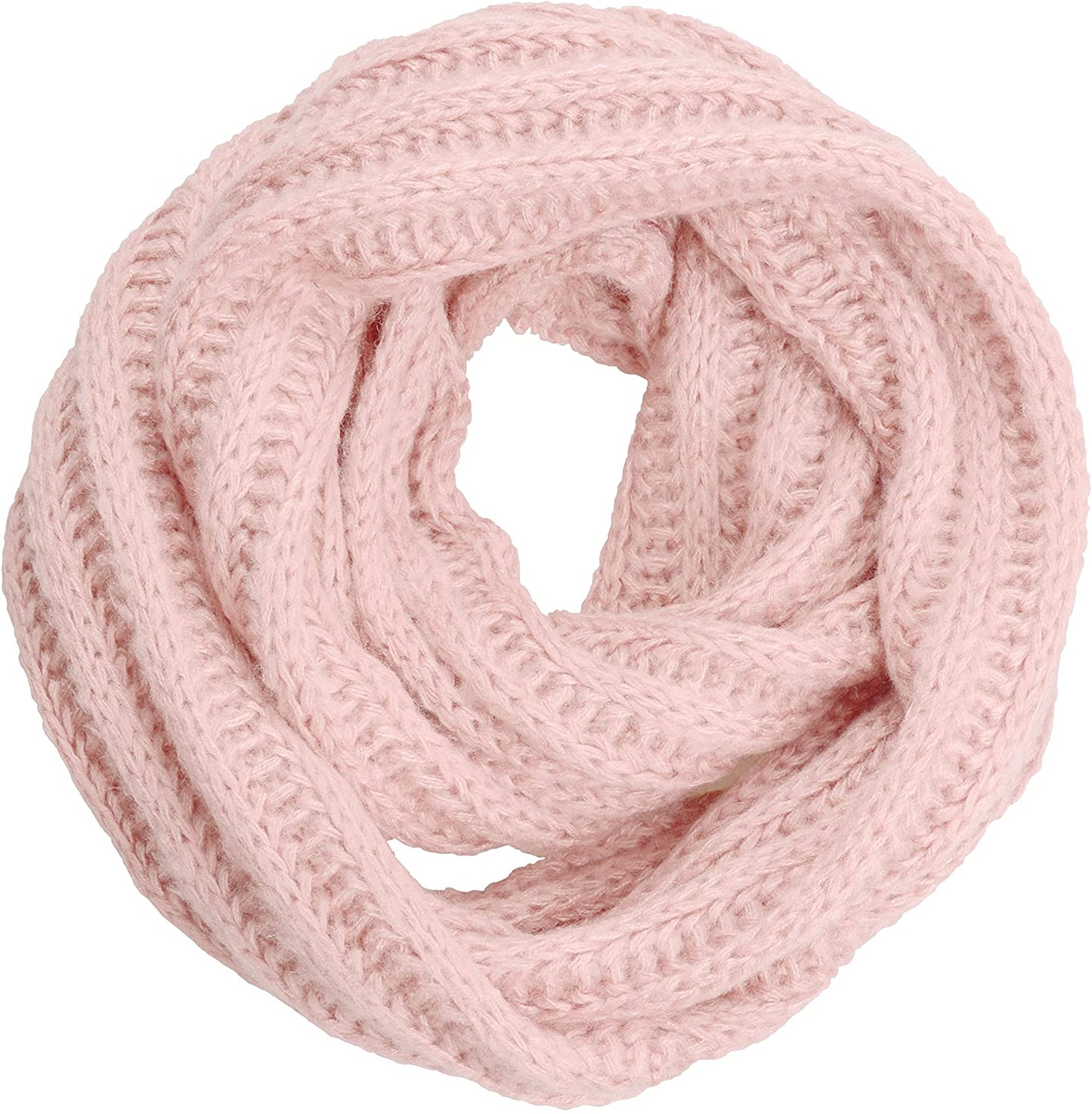 NEOSAN Women's Men Thick Winter Knitted Infinity Circle Loop Scarf