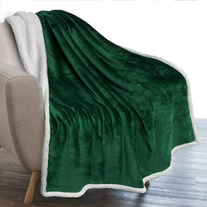 Twin Plush Sherpa Blanket