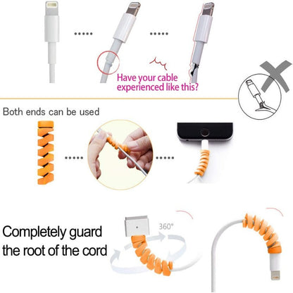 36 Pack of Cable Protectors for Cell Phones & Charging Cords