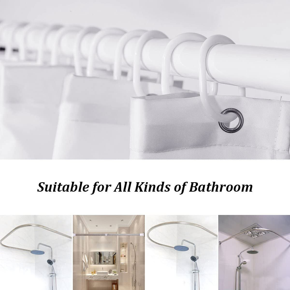  Get Naked Shower Curtain 