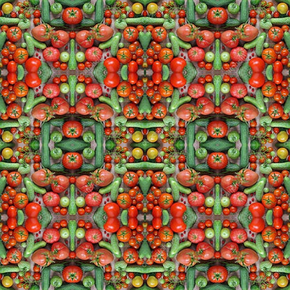  Vegetable Tomato Kaleidoscope Variety Mix (from Small to Giant) - 50 Seeds
