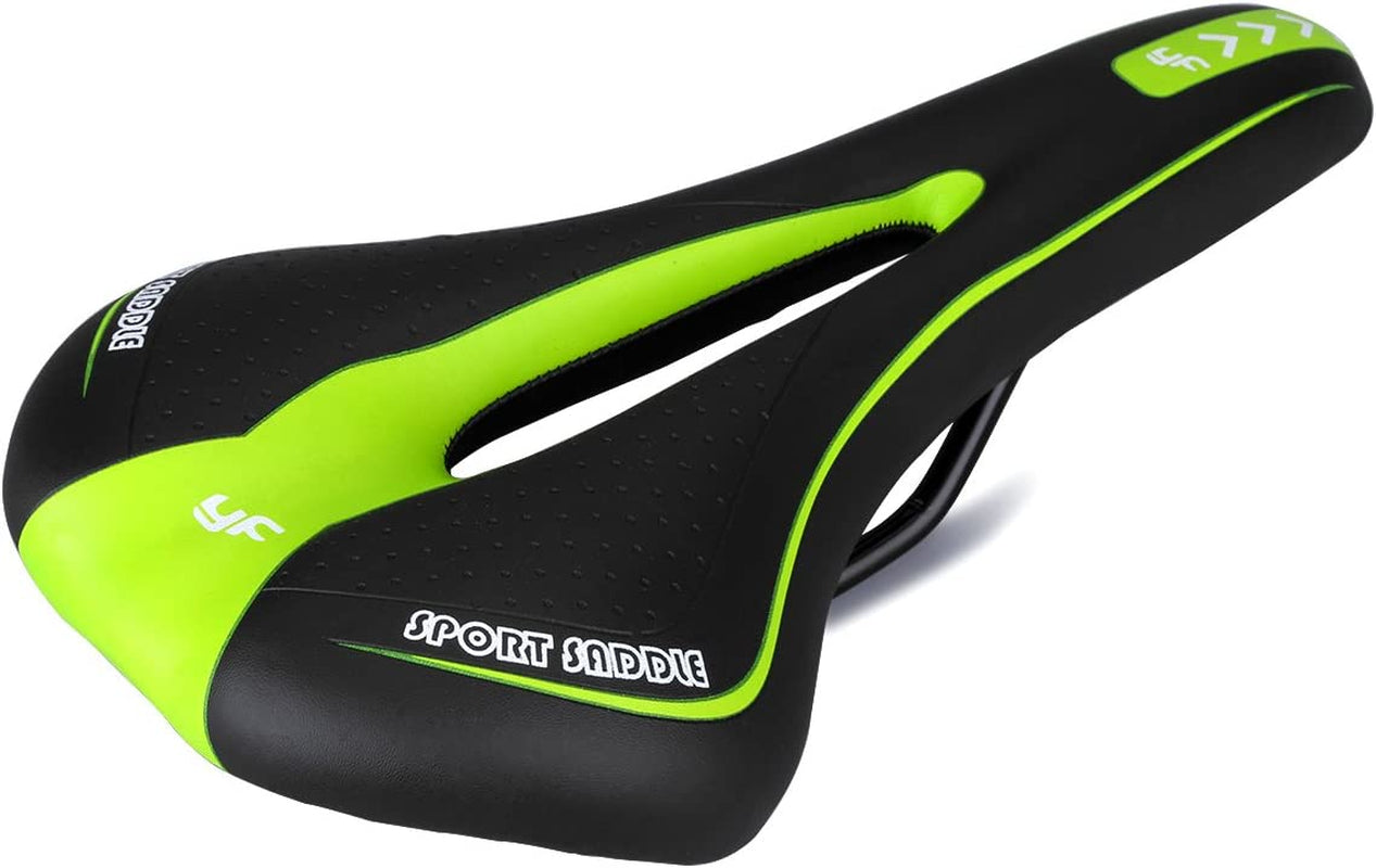 Foir Bike Saddle Mountain Bike Seat Breathable Comfortable Bicycle Seat with Central Relief Zone and Ergonomics Design Relax Your Body Road Bike and Mountain Bike