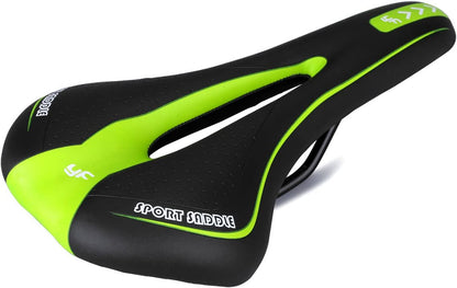 Foir Bike Saddle Mountain Bike Seat Breathable Comfortable Bicycle Seat with Central Relief Zone and Ergonomics Design Relax Your Body Road Bike and Mountain Bike