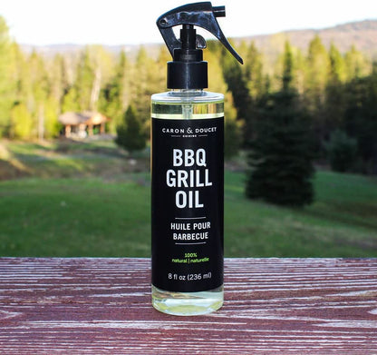  BBQ Grill Cleaner Oil | 100% Plant-Based & Vegan | Best for Cleaning Barbeque Grills & Grates | Use with Wooden Scrapers, Brushes, Accessories & Tools