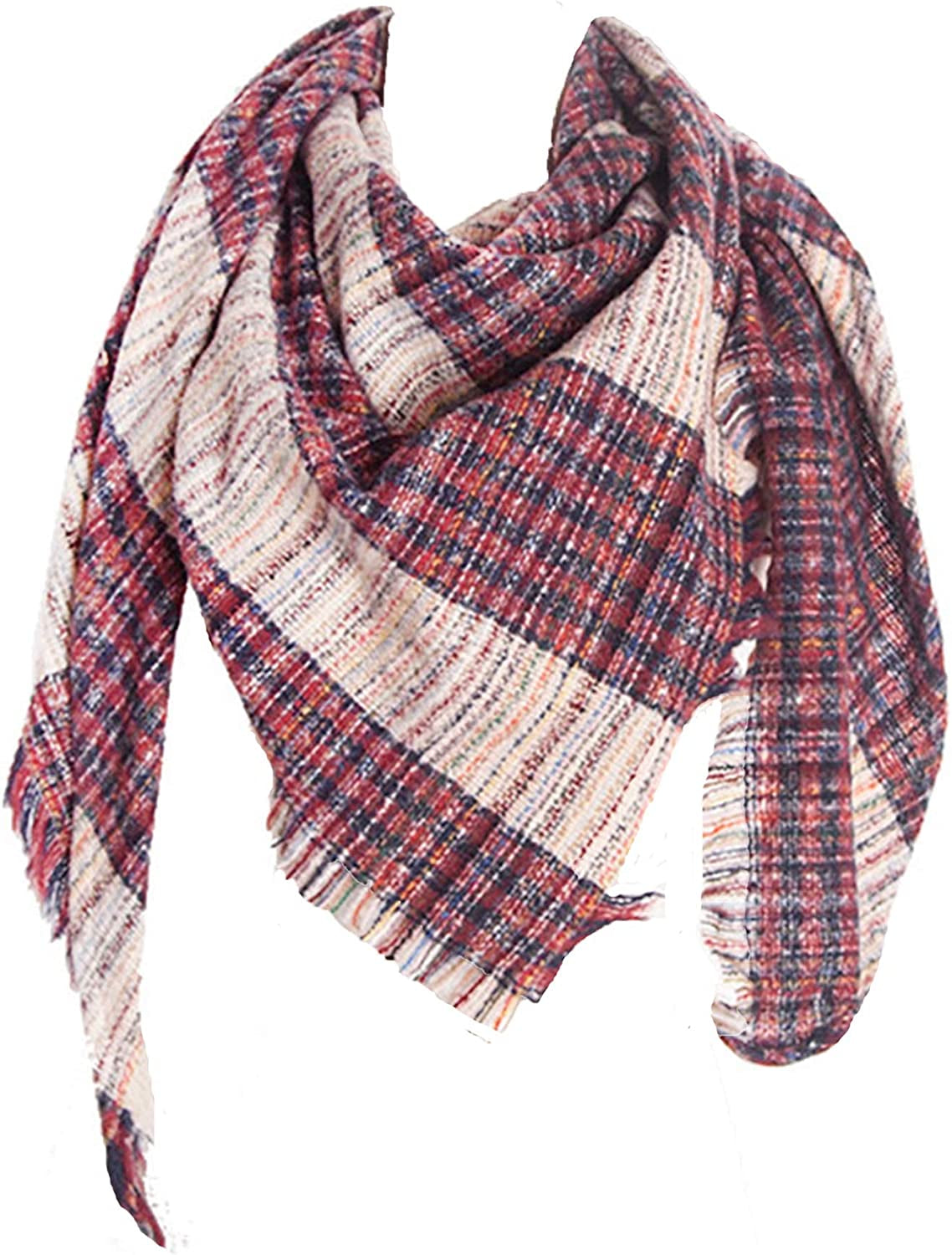 Women's Warm Triangle Scarf Shawl