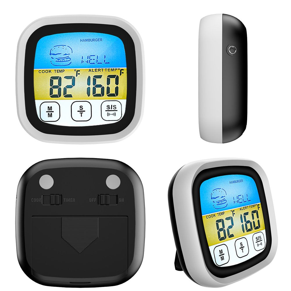 LED Meat Thermometer - Digital Backlight Display
