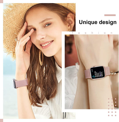 4 Pack Stretchy Bands Compatible for Apple Watch 