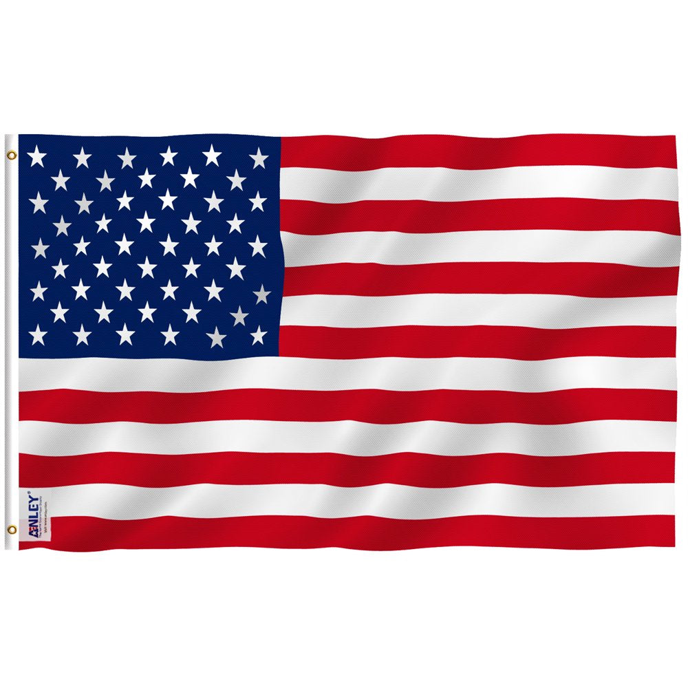 3' X 5' American Flag USA Flag - Polyester