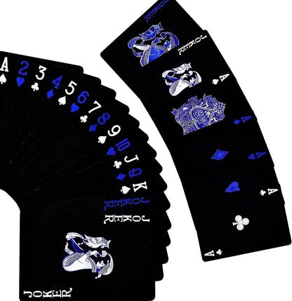 Waterproof Poker Cards with Box Suitable for Pool, Beach, Camping, Party, Family or Friend Card Games