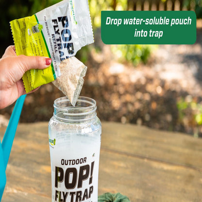  Reusable Outdoor Fly Trap, 1 Pack