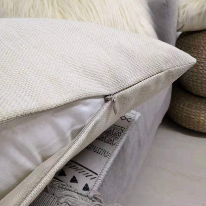18X18 Fall Pillow Covers, Autumn Decorative Throw Pillowcases, Maple Pumpkin Car Linen Throw Cushion Covers for Farmhouse Sofa Couch Home Decor, 4Pcs