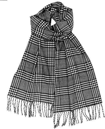 Calvia Cashmere Feel Scarf - Super Soft & Warm for Winter - Elegant Looks for Women & Men