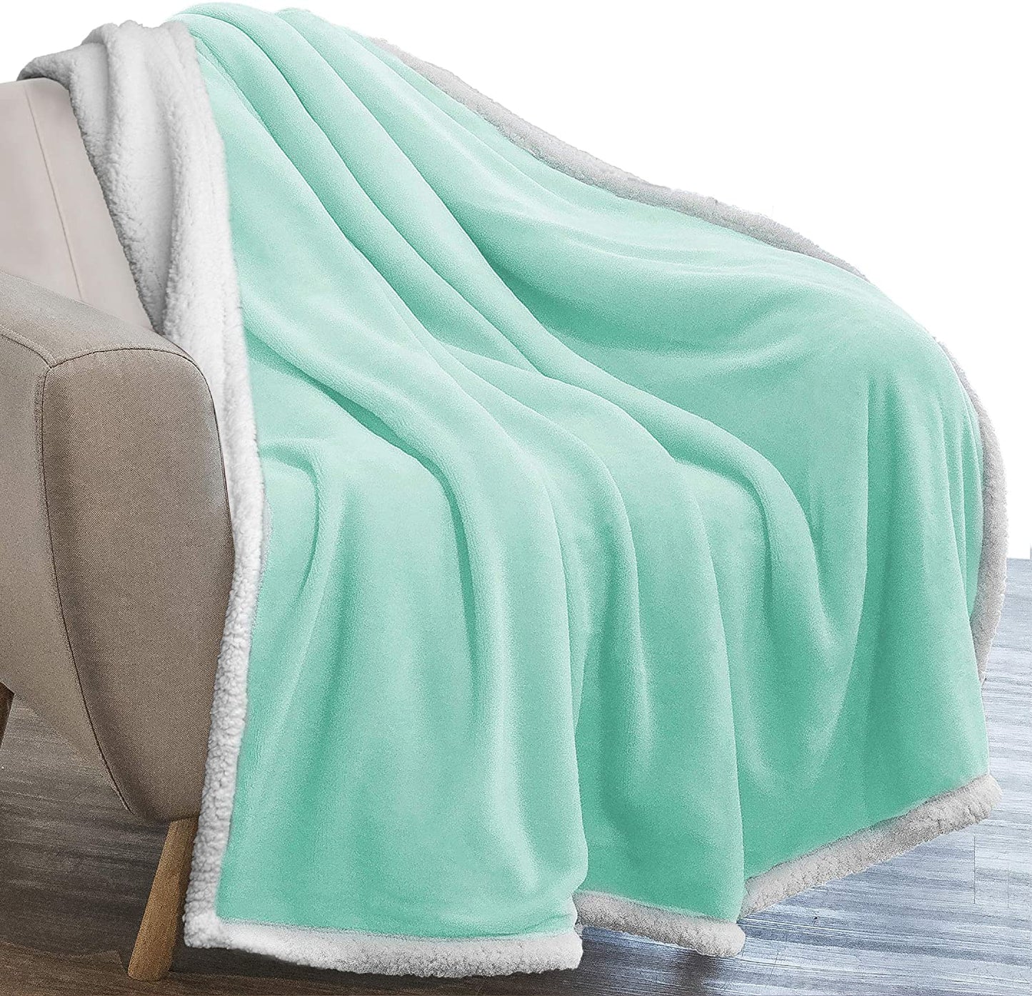 Twin Plush Sherpa Blanket