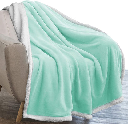 Twin Plush Sherpa Blanket