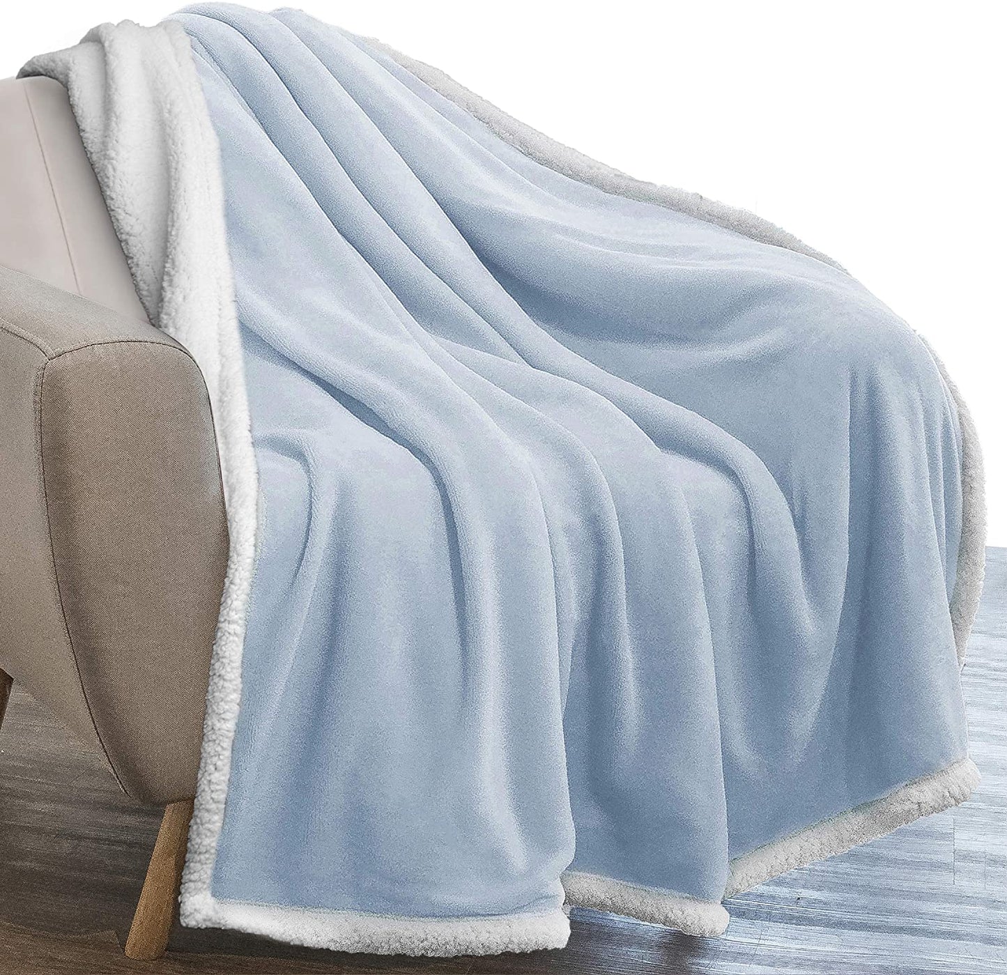 Twin Plush Sherpa Blanket
